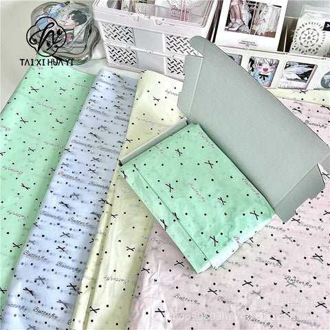 Waterproof Flower Wrapping Liner Art Paper 50*70cm Bouquet Gift Packaging Personalized Paper