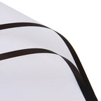 Waterproof Eco-Friendly Recyclable Korean Su Material Single Side Coating Black White Aristocratic Packaging Paper Floral