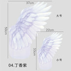 Sky and Birds Flower Kraft Paper Packaging DIY Handmade Wings Alien with Single-Coated Side