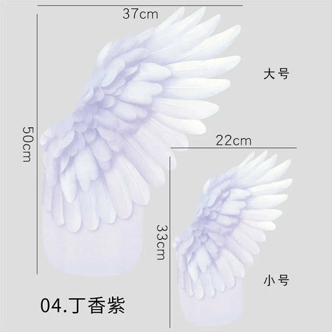 Sky and Birds Flower Kraft Paper Packaging DIY Handmade Wings Alien with Single-Coated Side