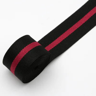 Two-color Woven Ribbon DIY Gift Packaging Ribbon with Fresh Flower for Birthday Halloween Wedding Christmas