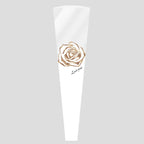 Elegant Rose Bouquet Bag for Mother's Day Valentine's Day Fresh Flower Packaging PE Coating
