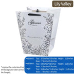 Flower Tote Bag Packaging Paper Bag Internet Famous square Hugging Bag Large Gift Bouquet Handbag