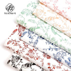 Qixi Wave Gauze Fresh Bouquet Packaging Materials Korean Wave Design Pleats Single Side Coated Eco-Friendly Water-proof