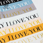 57*57cm Hug Pattern Flower Printed Waterproof Synthetic Paper Recyclable Custom Logo Decorative Gift Wrapping Materials