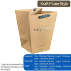 Portable  Paper Trapezoidal Hand-held Flower Bouquet Packaging Inner Liner and Fixed Rose Hugging Bag with Waterproof Feature