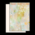 Oil Painting Coated Paper Single-sided Flower Design for Mother's Day Packaging Flower Paper Maker