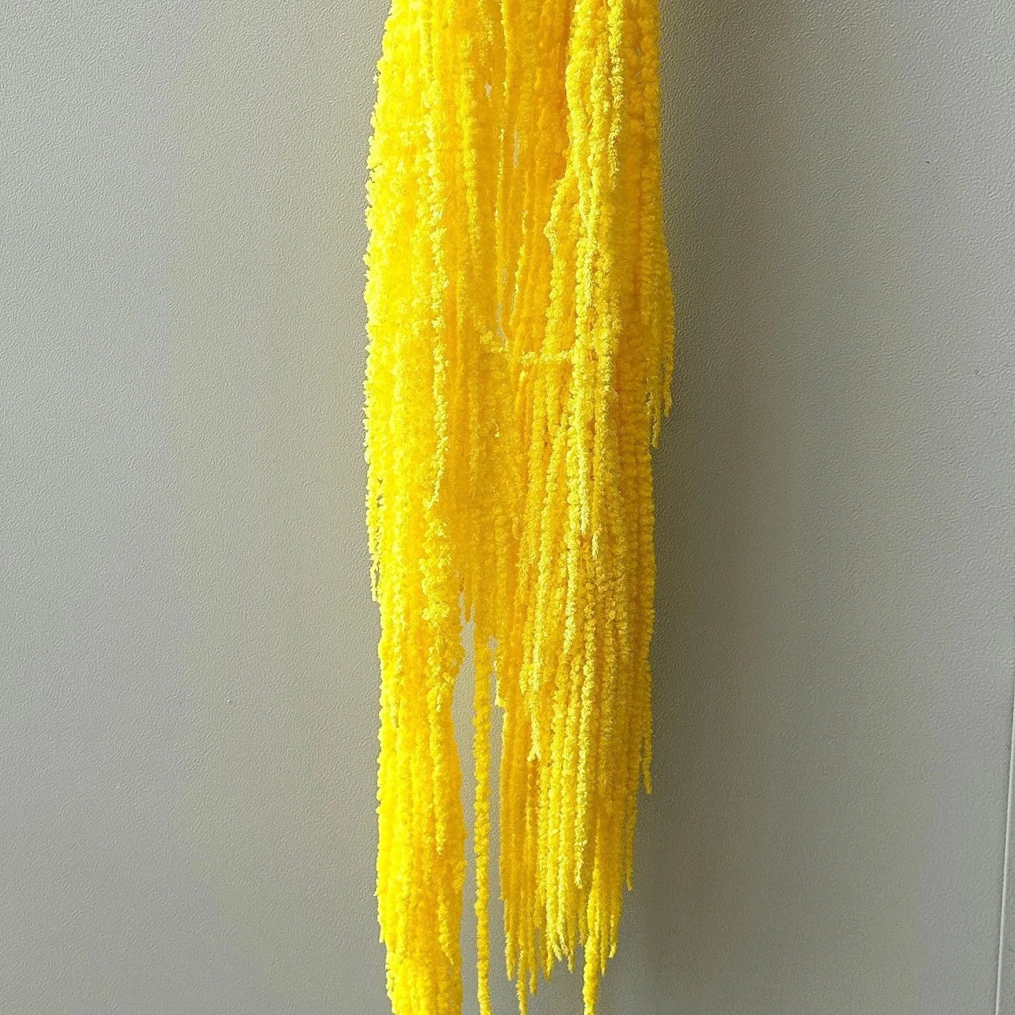 Preserved DIY Tassel Dried Decoration Flower Wall Backdrop White Artificial Flower Table Runners for Wedding Decor