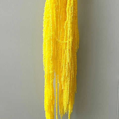 Preserved DIY Tassel Dried Decoration Flower Wall Backdrop White Artificial Flower Table Runners for Wedding Decor