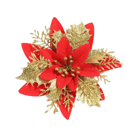 Artificial Christmas Tree Decoration Wholesale Xmas Supplies Plastic Flowering Pine Need for Gift Use