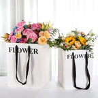 Flower Tote Bag Packaging Paper Bag Internet Famous square Hugging Bag Large Gift Bouquet Handbag