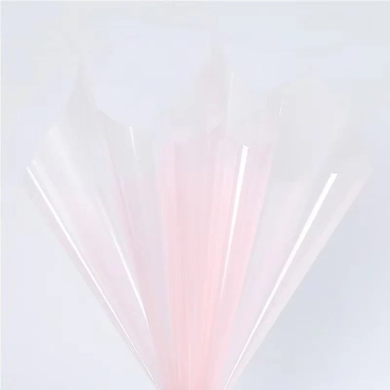 Transparent Color Clear Waterproof OPP Cellophane Paper for Flower & Gift Wrapping Florist Bouquet Supplies