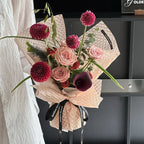 Wholesale DIY Single-Sided Coating Waterproof Flower Paper for Bouquet Packaging and Valentine's Rose Gifts