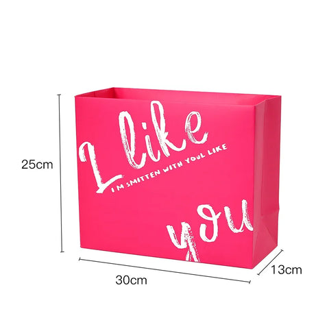 High Quality Romantic Floral Wrap Supplies Kraft Paper Gift Bag for Flower Bouquet Packaging Paper Box