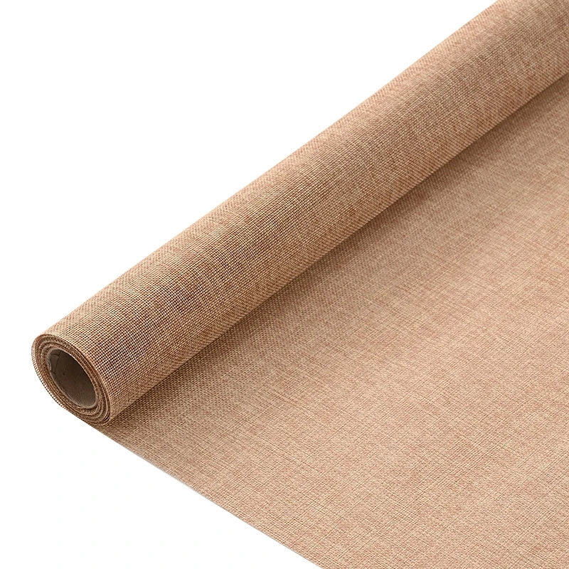 Wholesale 50cm*3m Linen Fabric Roll Rose Bouquet Flower Wrapping Paper Elegant Gift Packaging Paper รูปสินค้าหลัก