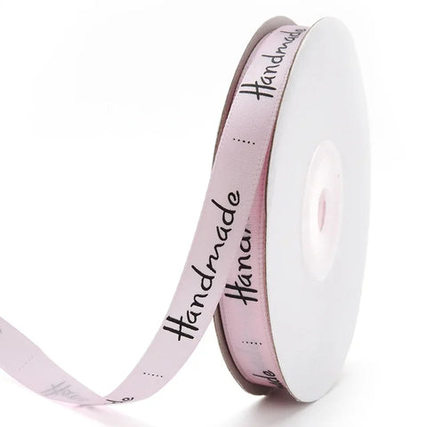 Wholesale Eco-friendly Polyester Printed Handmade Single Face Slogan Cake Decorative Ribbon Wedding