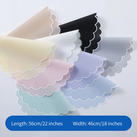 Cloud Jelly Floral Art Paper Virgin Pulp Style Waterproof Packaging for Flower Shops Bouquets and Gift Wrapping