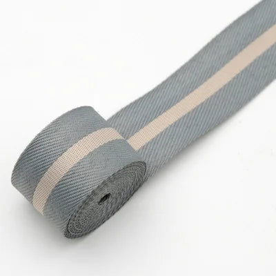 Two-color Woven Ribbon DIY Gift Packaging Ribbon with Fresh Flower for Birthday Halloween Wedding Christmas