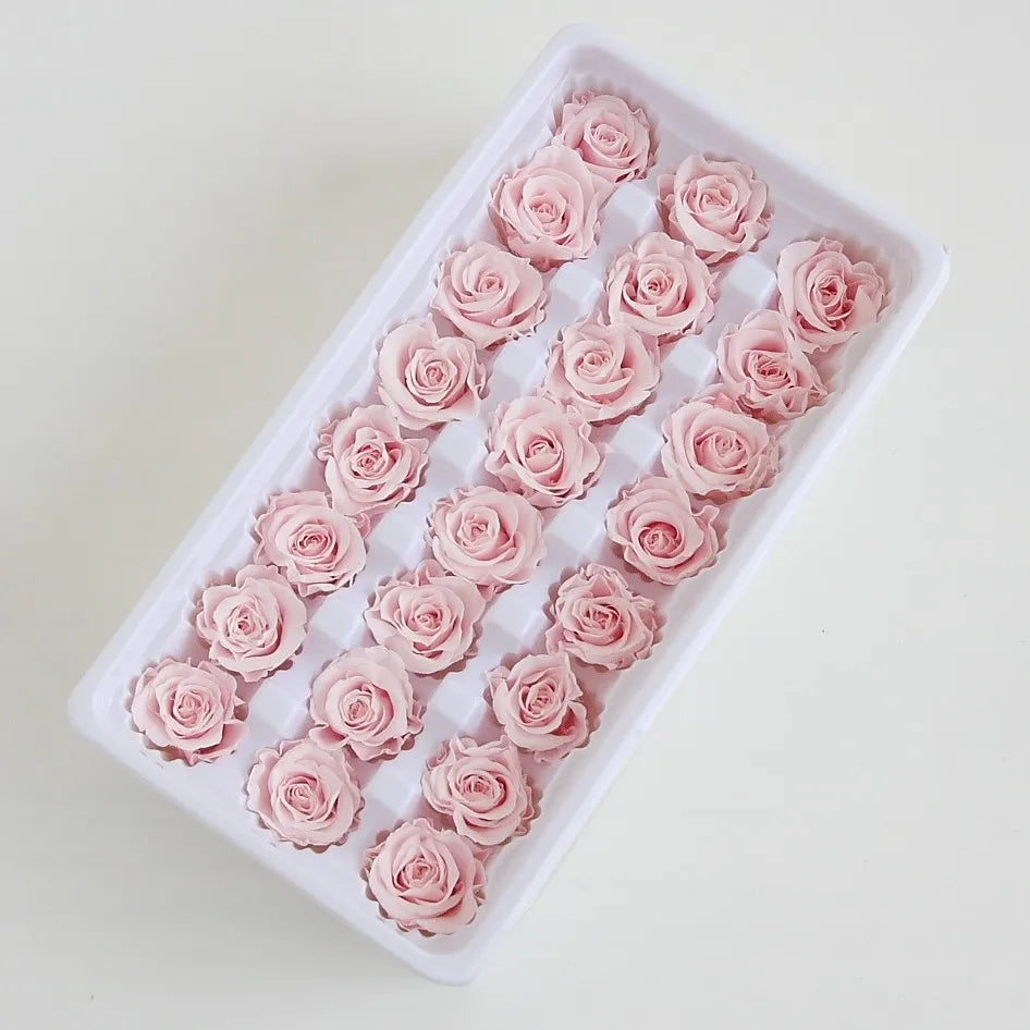 Hot Selling DIY Handmade Preserved Roses Realistic Dried Flower Gift Box Materials for Mother's Day Wedding Valentine's Day Gift