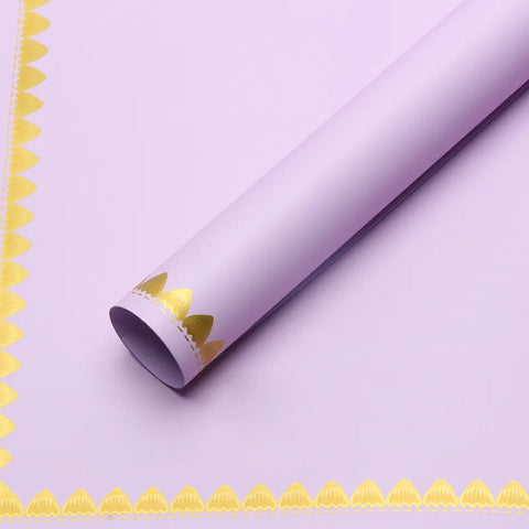 High Quality Coated Flower Packaging Paper DIY Macaron Floral Materials for Gift for Flower Shop Use