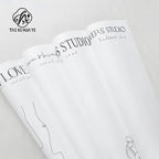 Waterproof White Floral Gift Packing Paper Flower Paper Wrapping for Wedding Decoration Premium Paper & Paperboards Product