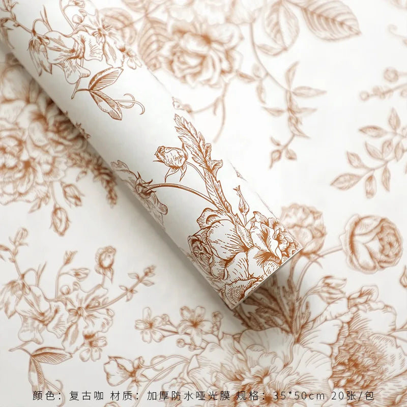 Qixi Wave Gauze Fresh Bouquet Packaging Materials Korean Wave Design Pleats Single Side Coated Eco-Friendly Water-proof