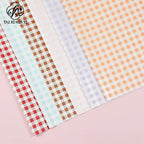 Waterproof Summer Plaid Wrapping Paper Korean Version Floral Arrangement Flower Packaging Materials Popular for Flower Shops