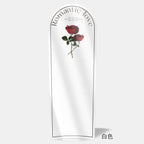 20-Pack Clear Plastic Rose Flower Bouquet Bags PE Coating for Floral Arrangements Mother's Day Gifts Florist Packaging Supplies