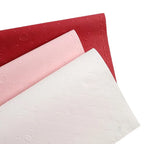 Fresh Flower Bouquet and Gift Wrapping 52x52cm Rose Pattern Embossed Specialty Paper with PE Coating for Valentine's Day