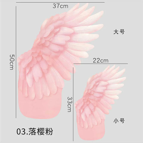 Sky and Birds Flower Kraft Paper Packaging DIY Handmade Wings Alien with Single-Coated Side