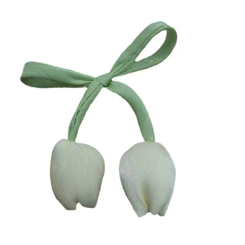 Tulip Flower Jewellery Accessories for Mother's Day for Curtain Cake Flower Shop Decor Handmade DIY Ornaments Great Gift Idea