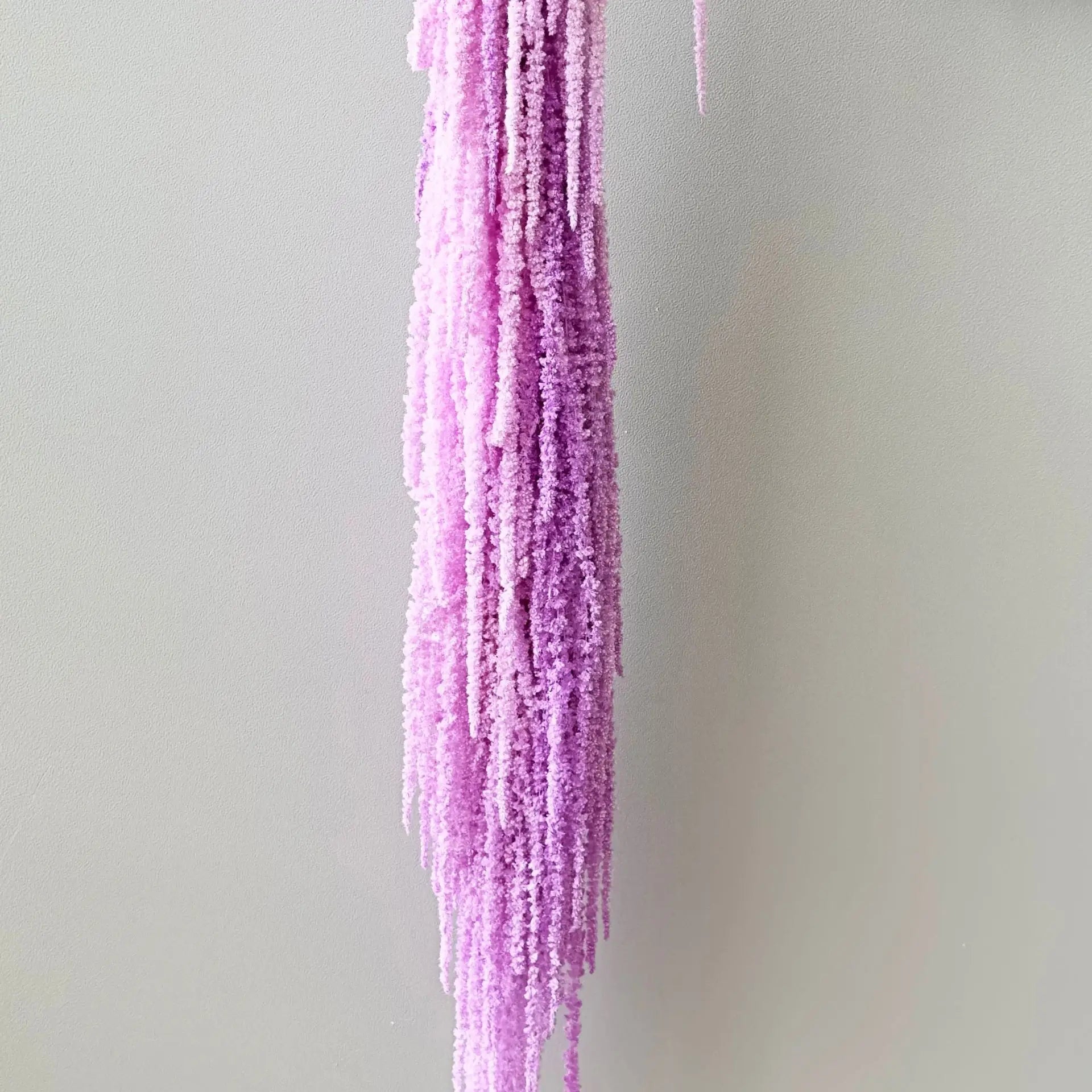 Preserved DIY Tassel Dried Decoration Flower Wall Backdrop White Artificial Flower Table Runners for Wedding Decor