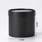 Wholesale Modern Luxury Cylinder Rigid Gift Box Recyclable Handmade Vanishing Teachers' Day Flowers Hugging Mini Flower