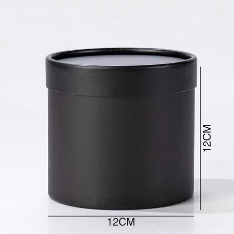 Wholesale Modern Luxury Cylinder Rigid Gift Box Recyclable Handmade Vanishing Teachers' Day Flowers Hugging Mini Flower