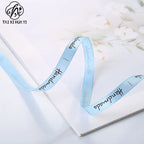 Wholesale Eco-friendly Polyester Printed Handmade Single Face Slogan Cake Decorative Ribbon Wedding