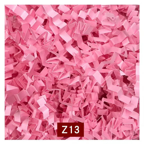 Elegant Luxury Crepe Paper Crinkle Cut Shredded Material for Gift Baskets and Box Packaging Premium Decorative Filler
