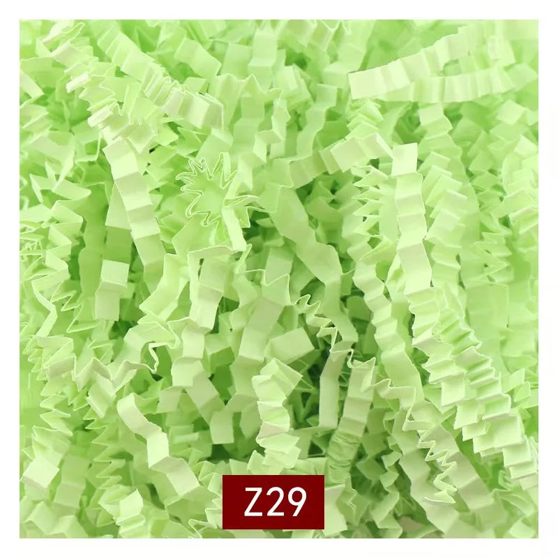 Elegant Luxury Crepe Paper Crinkle Cut Shredded Material for Gift Baskets and Box Packaging Premium Decorative Filler