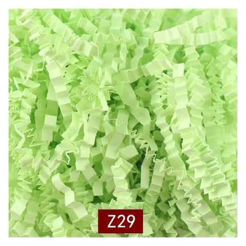 Elegant Luxury Crepe Paper Crinkle Cut Shredded Material for Gift Baskets and Box Packaging Premium Decorative Filler