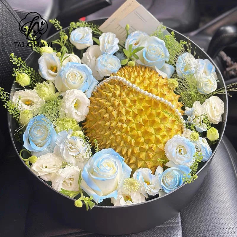 Elegant Round Window Transparent Recycled Materials Embossed PVC Flower Box for Valentine's Day Rose Presentation and Gift