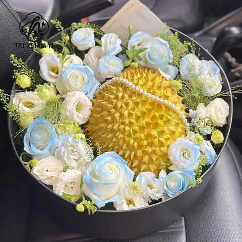 Elegant Round Window Transparent Recycled Materials Embossed PVC Flower Box for Valentine's Day Rose Presentation and Gift