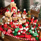Red Fruit Branches Golden Fortune Handicraft Fashion Christmas Decoration Cashmere Yarn Flower Pot Hanging Accessories