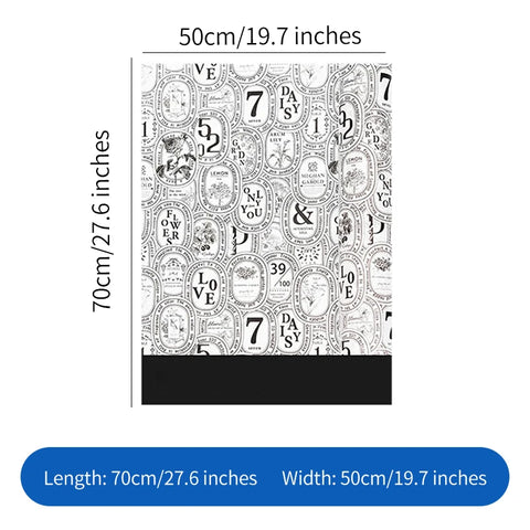 50*70cm Snow Pear Waterproof Liner Paper Flower Bouquet Florist Packaging Materials for Flower Wrapping