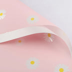 Simple and Fresh Flower Printed Waterproof Material for Flower Shop Bouquet Packaging Paper
