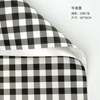 Waterproof Summer Plaid Wrapping Paper Korean Version Floral Arrangement Flower Packaging Materials Popular for Flower Shops