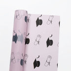 Waterproof Bow Book Roll Flower Wrapping Paper for Graduation Season Coated Material