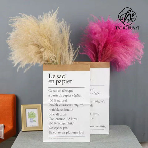 Best-Selling Bohemian Dried Pampas Reed Flowers Mother's Day Graduation Christmas Wedding Valentine's Day Home Decoration Fluffy