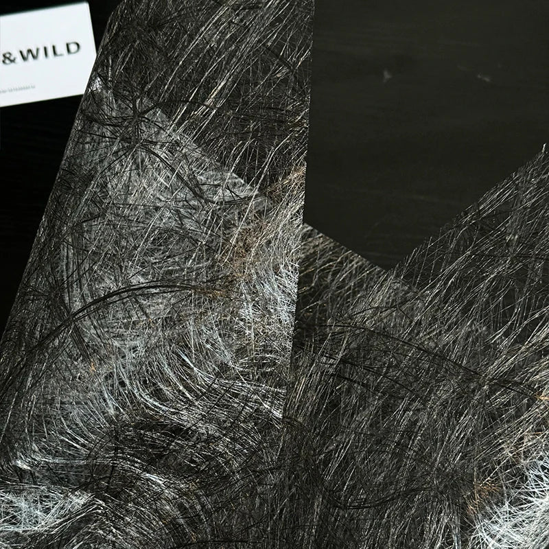 Wholesale Single Side PE Coating Raffia Grass Inner Lining Material for Fresh Flower Bouquet Packaging
