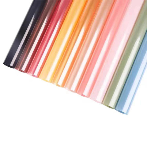 Transparent Color Clear Waterproof OPP Cellophane Paper for Flower & Gift Wrapping Florist Bouquet Supplies
