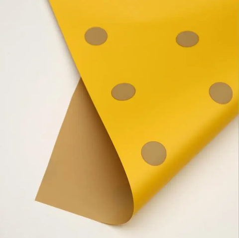 High Quality Wave Point Flower Packaging Paper for Bouquet Single-Sided Coated for Flower Shops