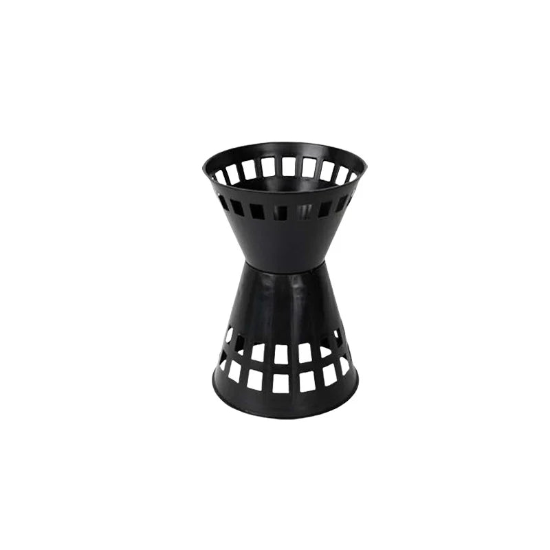 Christmas Design Plastic Container Flower Holder with Drainage Hole for Garden Use-Durable Modern Minimalist